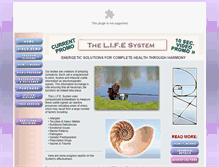 Tablet Screenshot of lifesystemusa.com